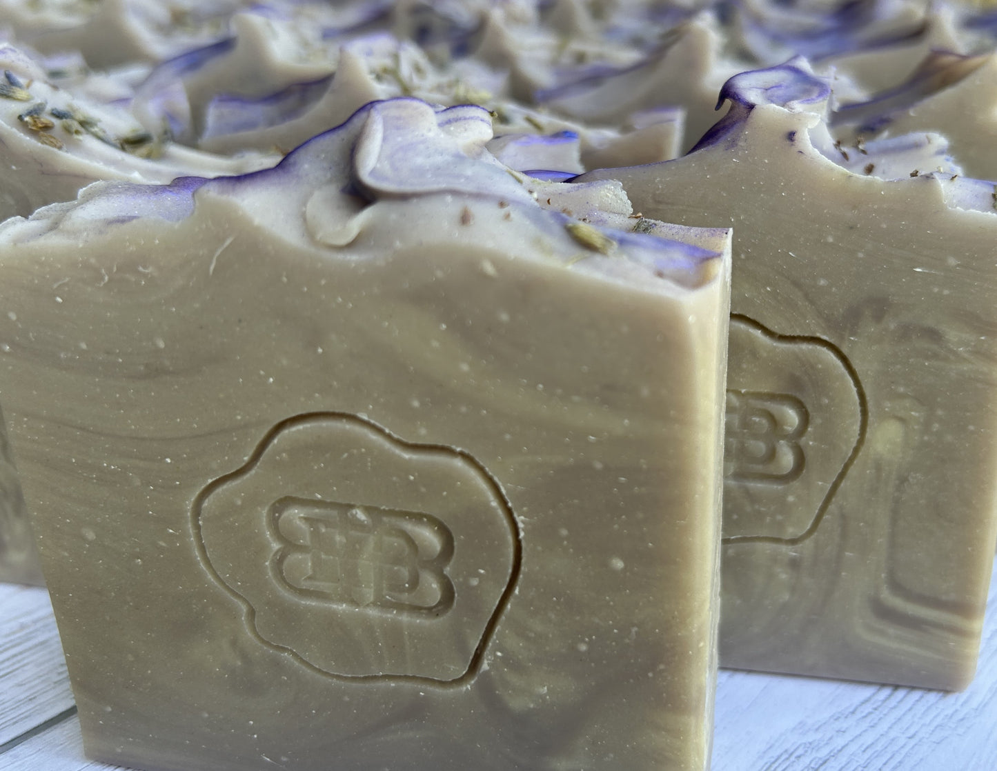 Essence Of Lavender Body Soap 5oz, Floral-Earthy-Balsamic, Grit: Fine