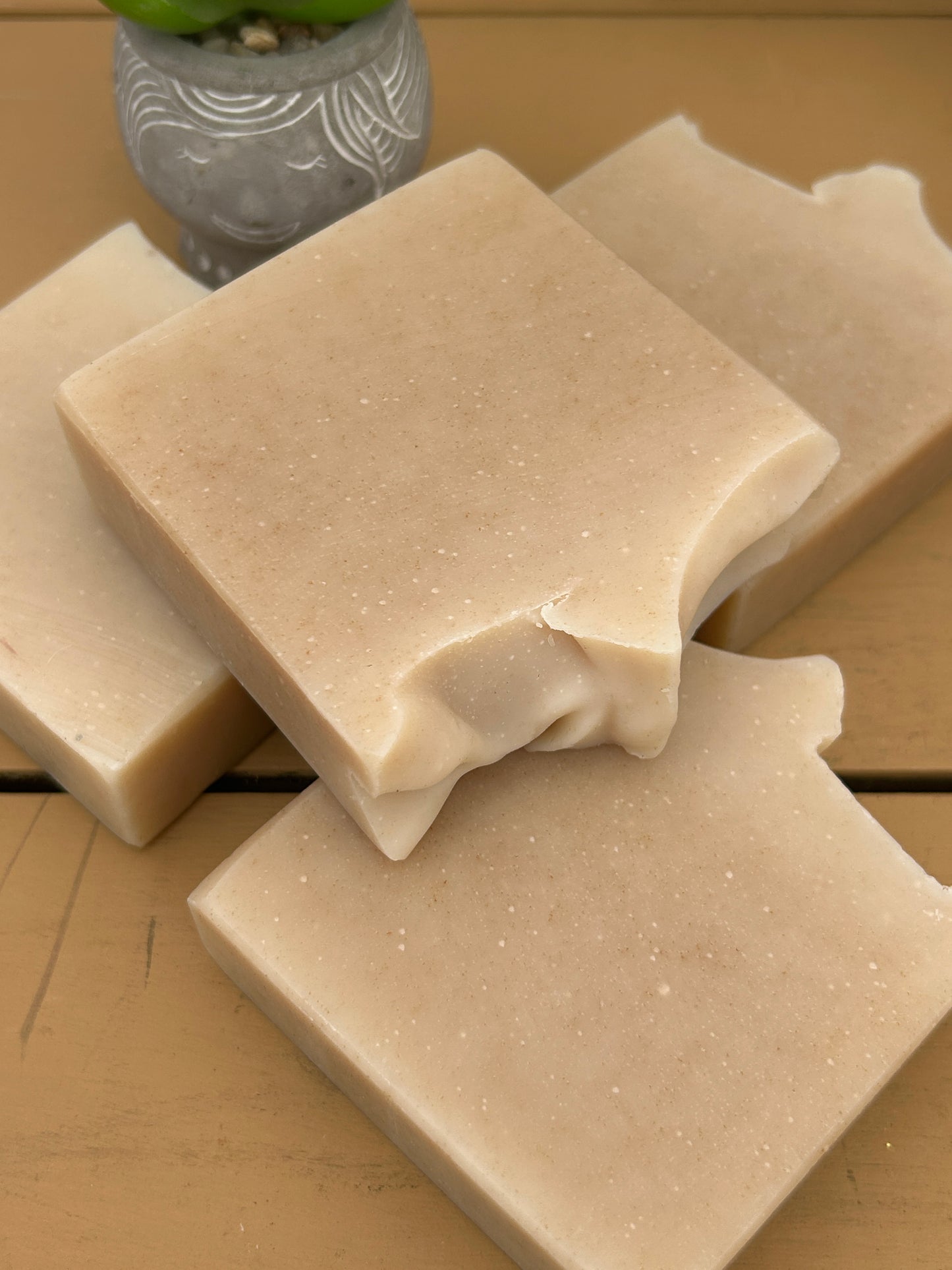Unscented Goat's N'Oat Body Soap 5oz, Great For Sensitive Skin