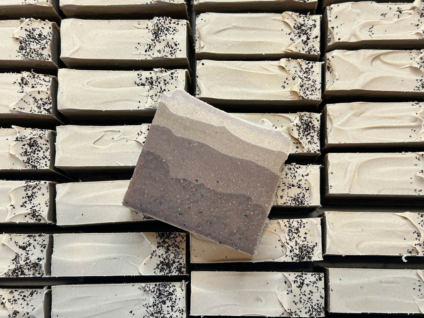 Cocoa Latte Body Scrub Soap 5oz, Coffee-Chocolatey, Grit: Course
