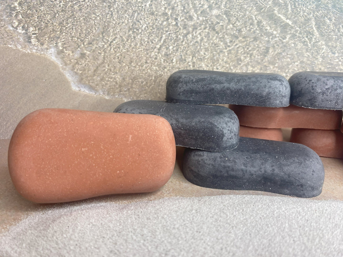 Pumice Salt Foot Scrub – Coarse Exfoliating Bar with Himalayan Salt & Clay