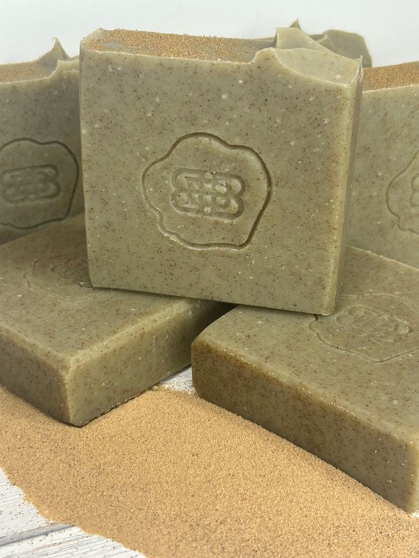 Walnut Wonder Body Soap Scrub 5oz – Evergreen Earthy Musky, Grit: Coarse