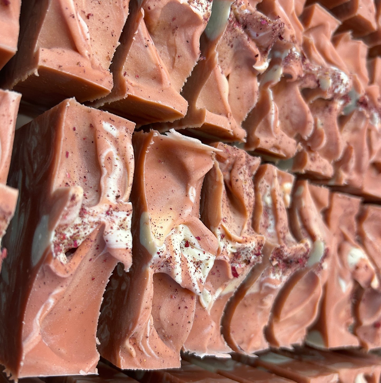 Rose Quartz Body Soap 5oz, Sweet Citrus Spice, Grit: Fine