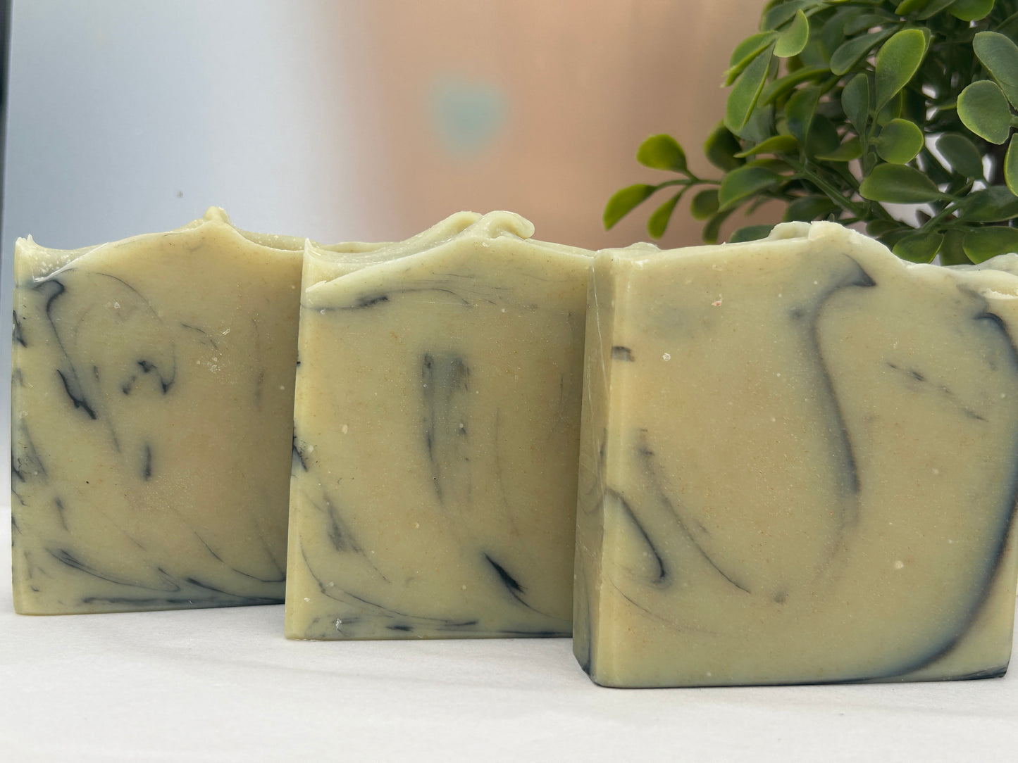 Zesty Goat Milk Soap 5oz, Fresh Lime, Grit: Fine