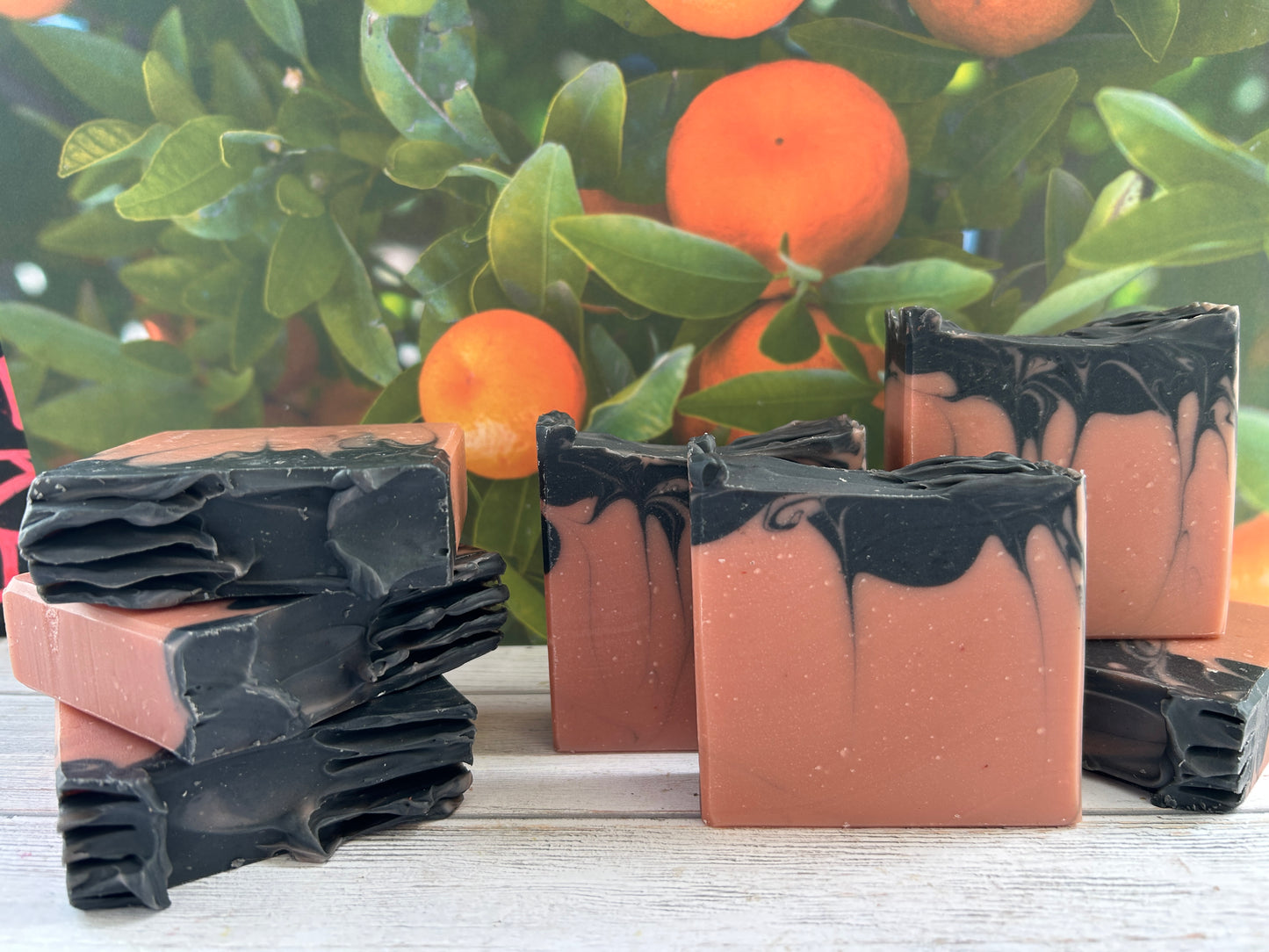 Strawberry Bliss Body Soap 5oz, Musky & fruity & Fresh, Grit: Fine