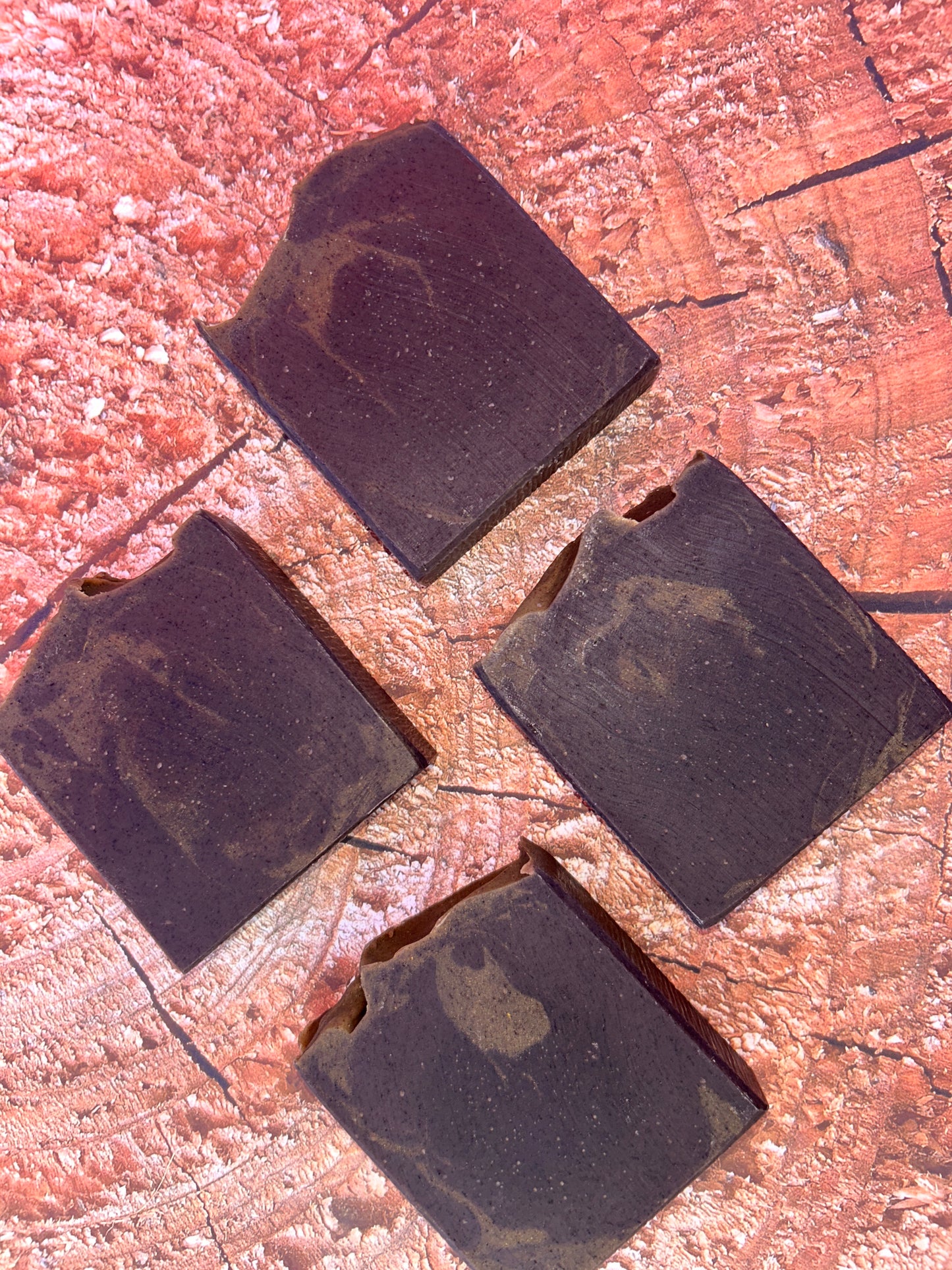 Sacred Suds Body Soap 5 oz, Earthy & Musky, Grit: Medium (Sandalwood Fragrance Oil & EO Blend)