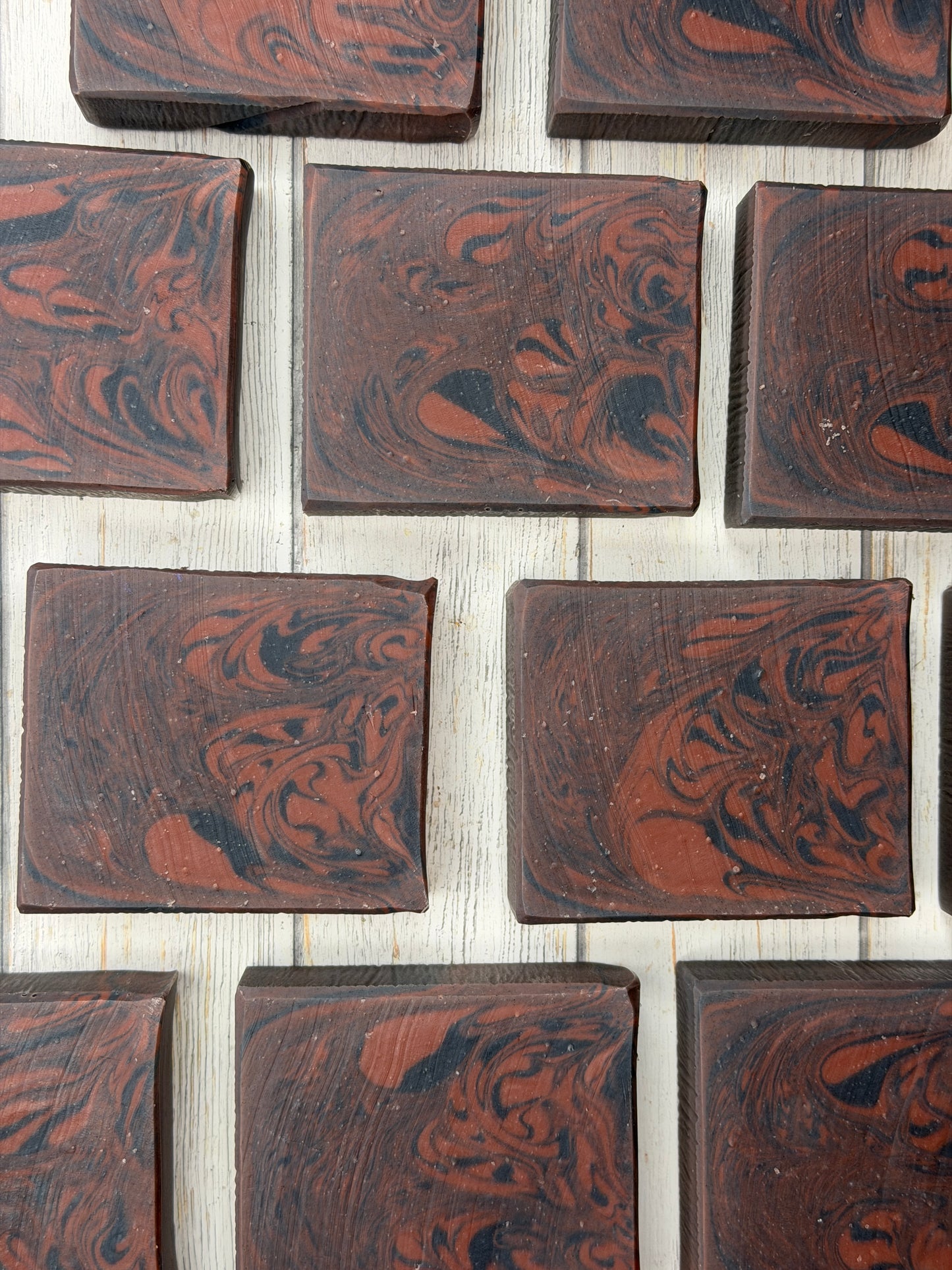 Bourbon Cypress F/O Goat Body Soap 5oz, Smoked Earth, Grit: Fine