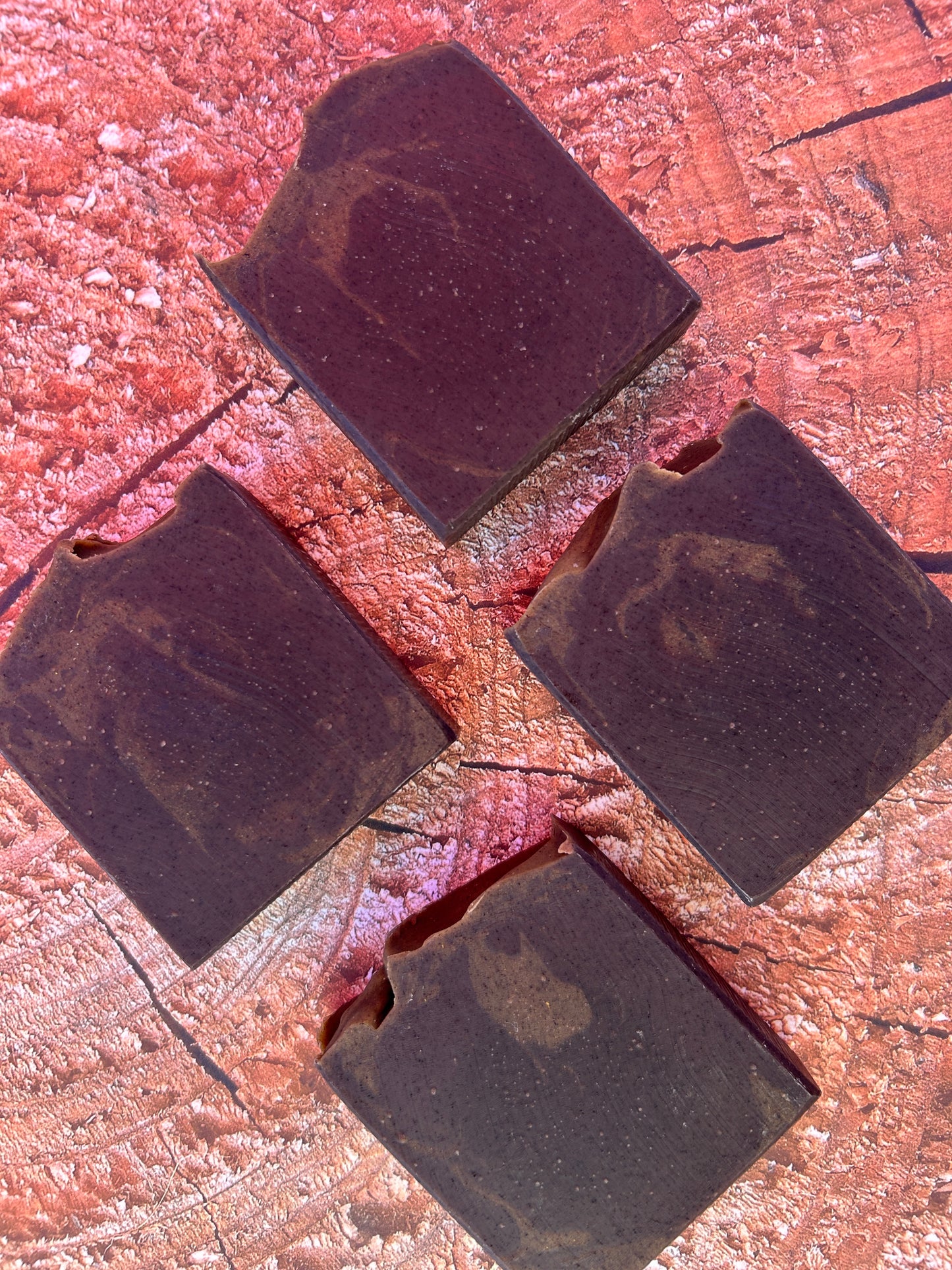 Sacred Suds Body Soap 5 oz, Earthy & Musky, Grit: Medium (Sandalwood Fragrance Oil & EO Blend)