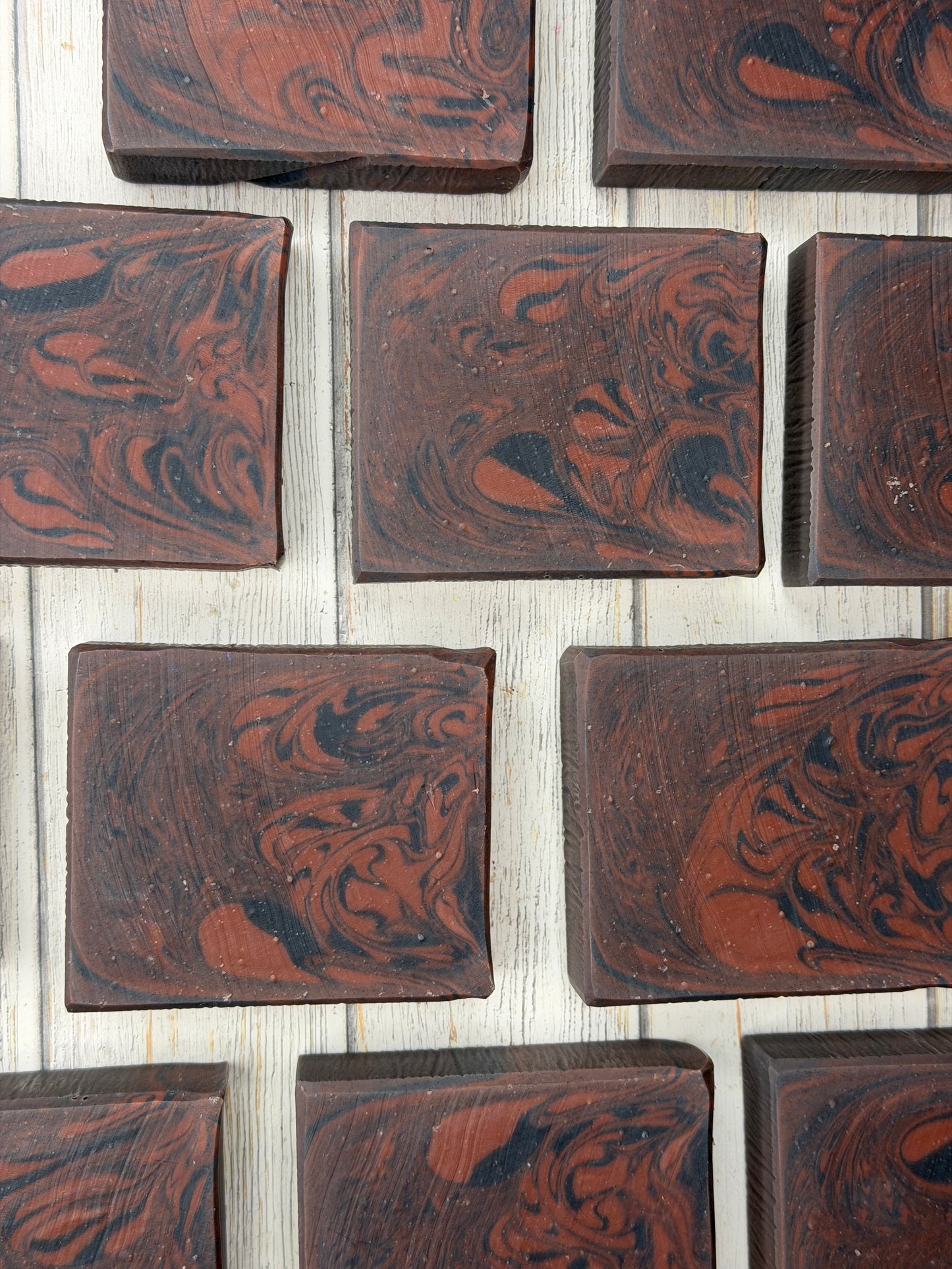 Bourbon Cypress F/O Goat Body Soap 5oz, Smoked Earth, Grit: Fine