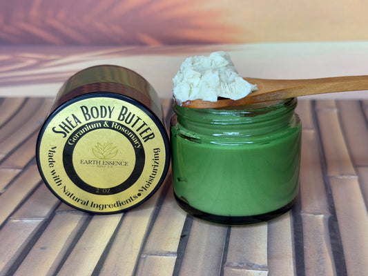 BUG-OFF Whipped Shea Body Butter -Bug Deterrent Essential Oils!