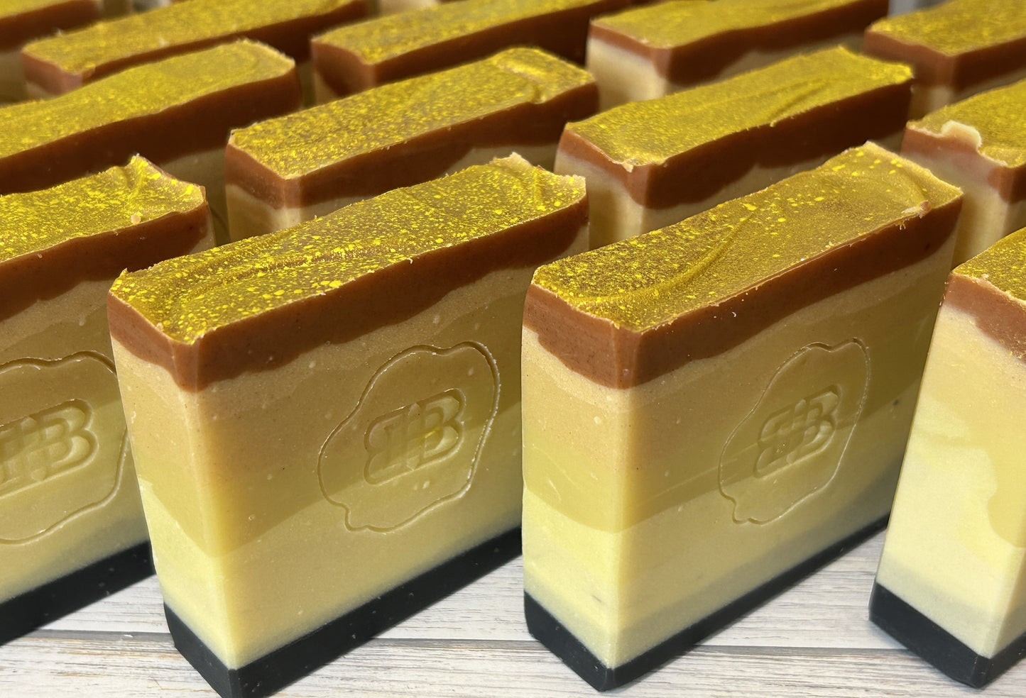 Citrus Sunrise Body Soap 5oz- Citrus Hint of floral, Grit: Fine
