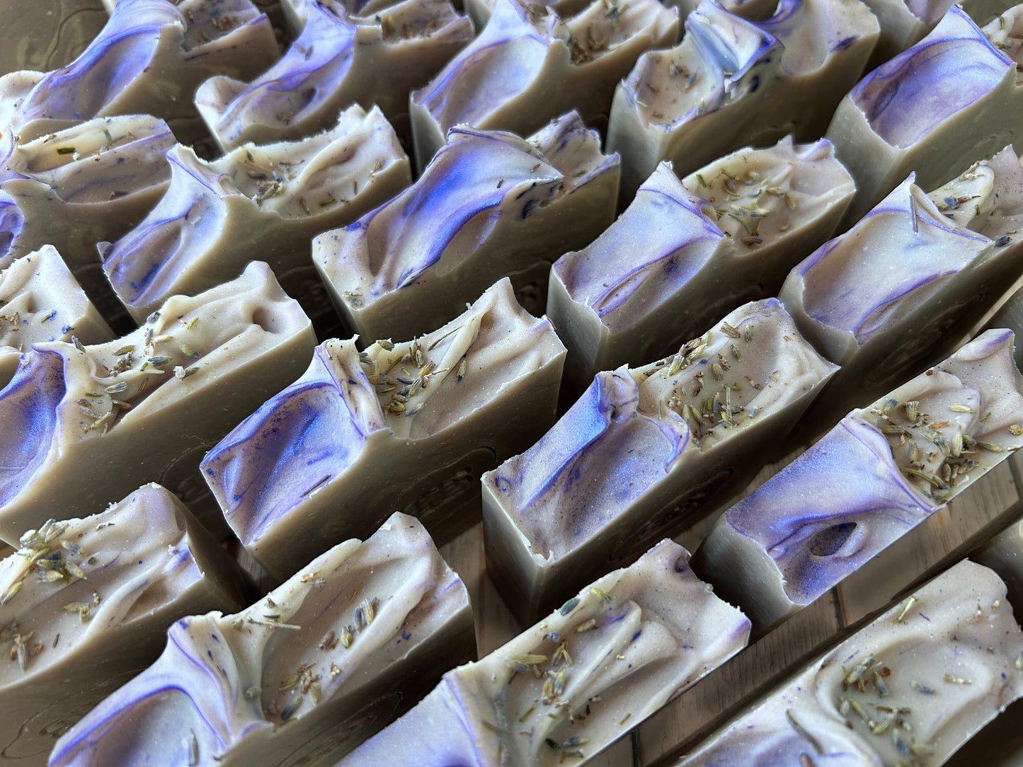 Essence Of Lavender Body Soap 5oz, Floral-Earthy-Balsamic, Grit: Fine