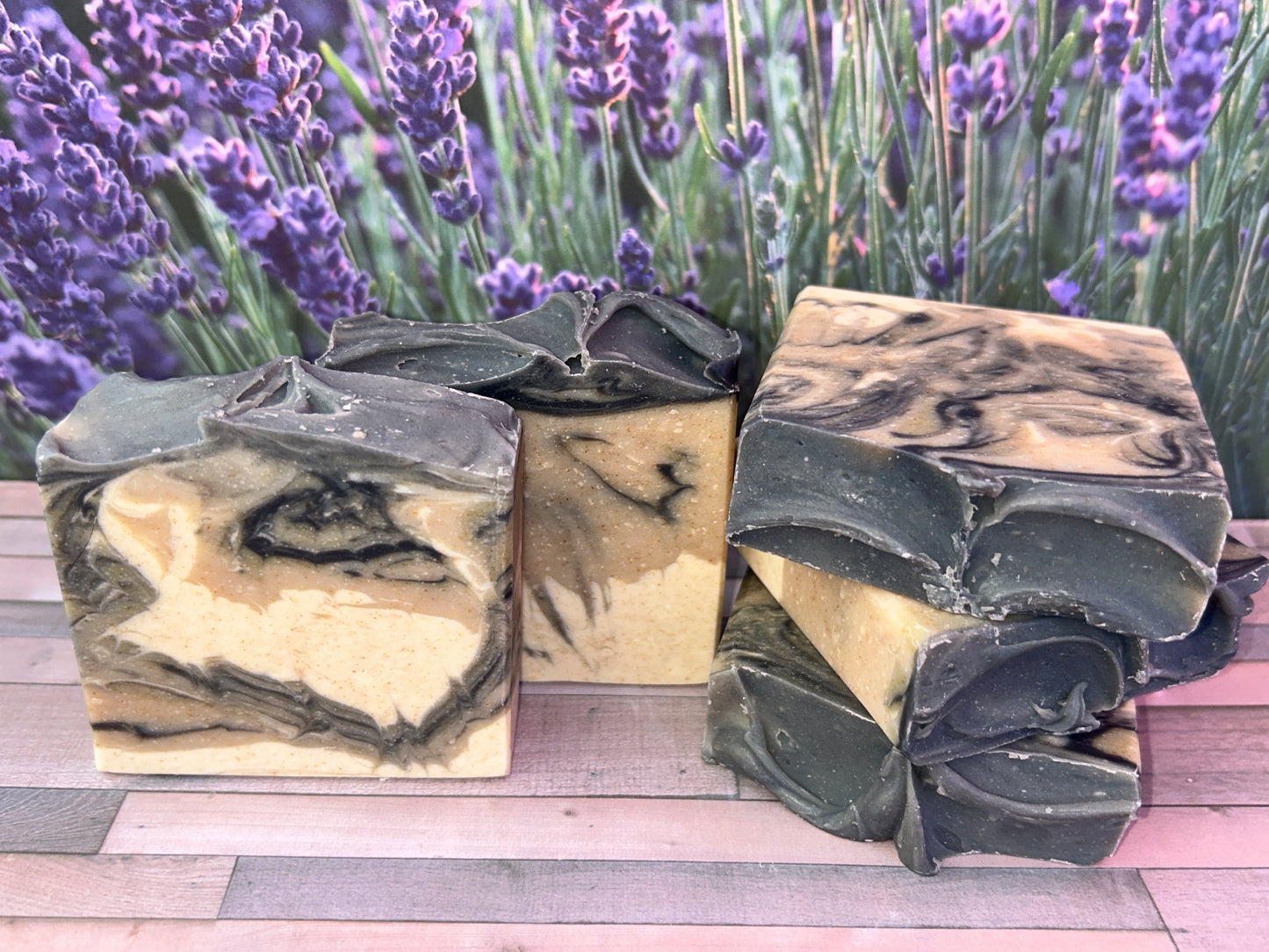 Stormy Shores Goat Soap, Herbaceous Touch of Floral, Grit~Fine “Natural Fragrance Oil”