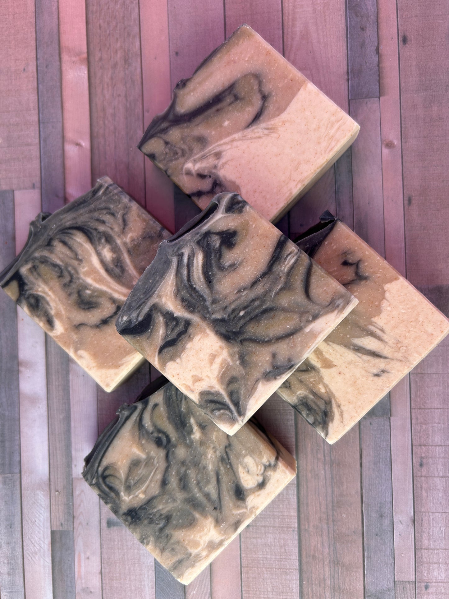 Stormy Shores Goat Soap, Herbaceous Touch of Floral, Grit~Fine “Natural Fragrance Oil”