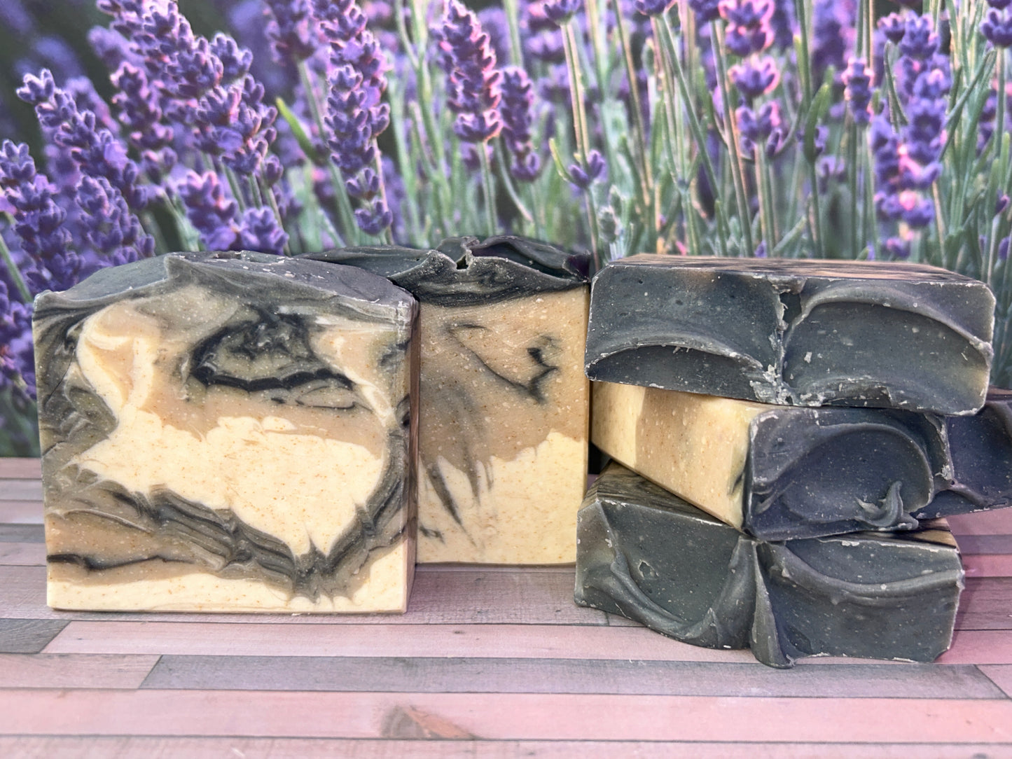 Stormy Shores Goat Soap, Herbaceous Touch of Floral, Grit~Fine “Natural Fragrance Oil”