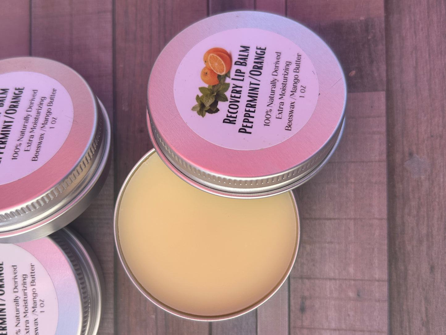 Peppermint Orange Recovery Lip Balm