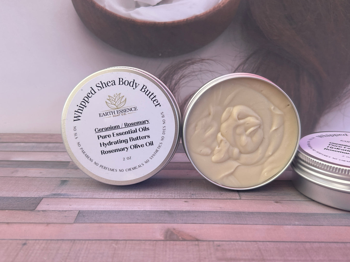 Whipped Shea Body Butter -Bug Deterrent Essential Oils!