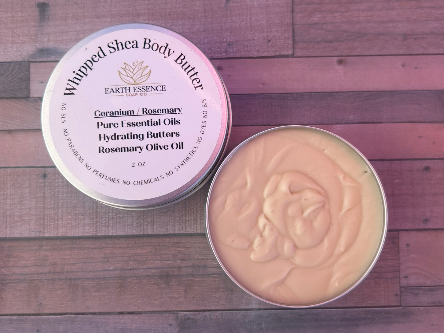 Whipped Shea Body Butter -Bug Deterrent Essential Oils!