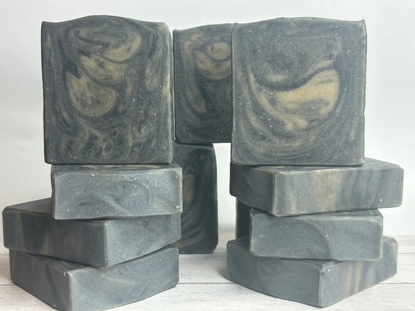 Bourbon Oak F/O Goat Body Soap 5oz, sweet smoky, Grit: Fine