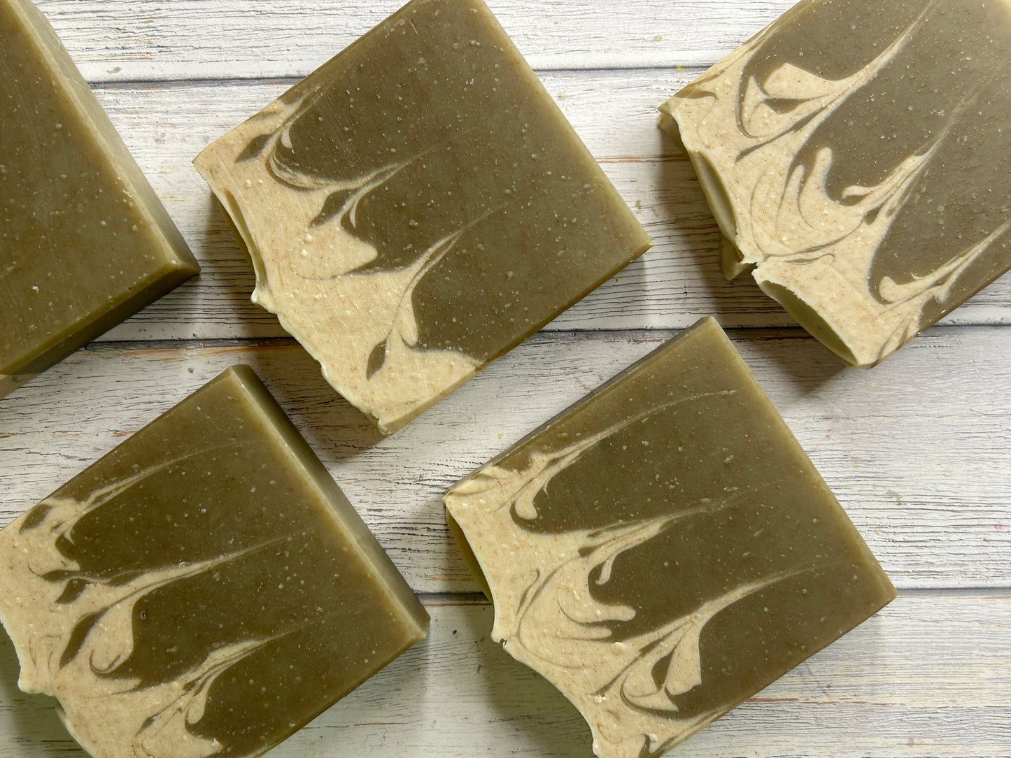 Minty Madness Goat Body Soap 5 oz, Fresh-Minty, Grit: Fine