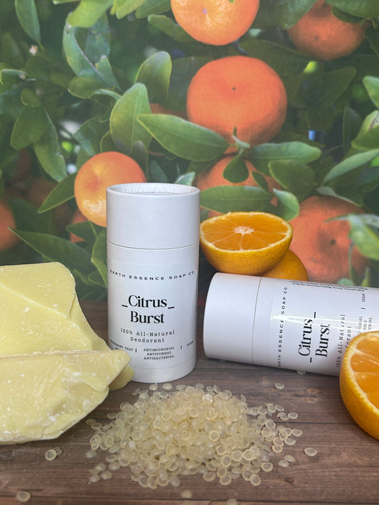 Natural Solid Deodorant, That Works! 3 oz Push Top- Nettle Leaf Infused-Won't Stain-"Sensitive Skin Approved"