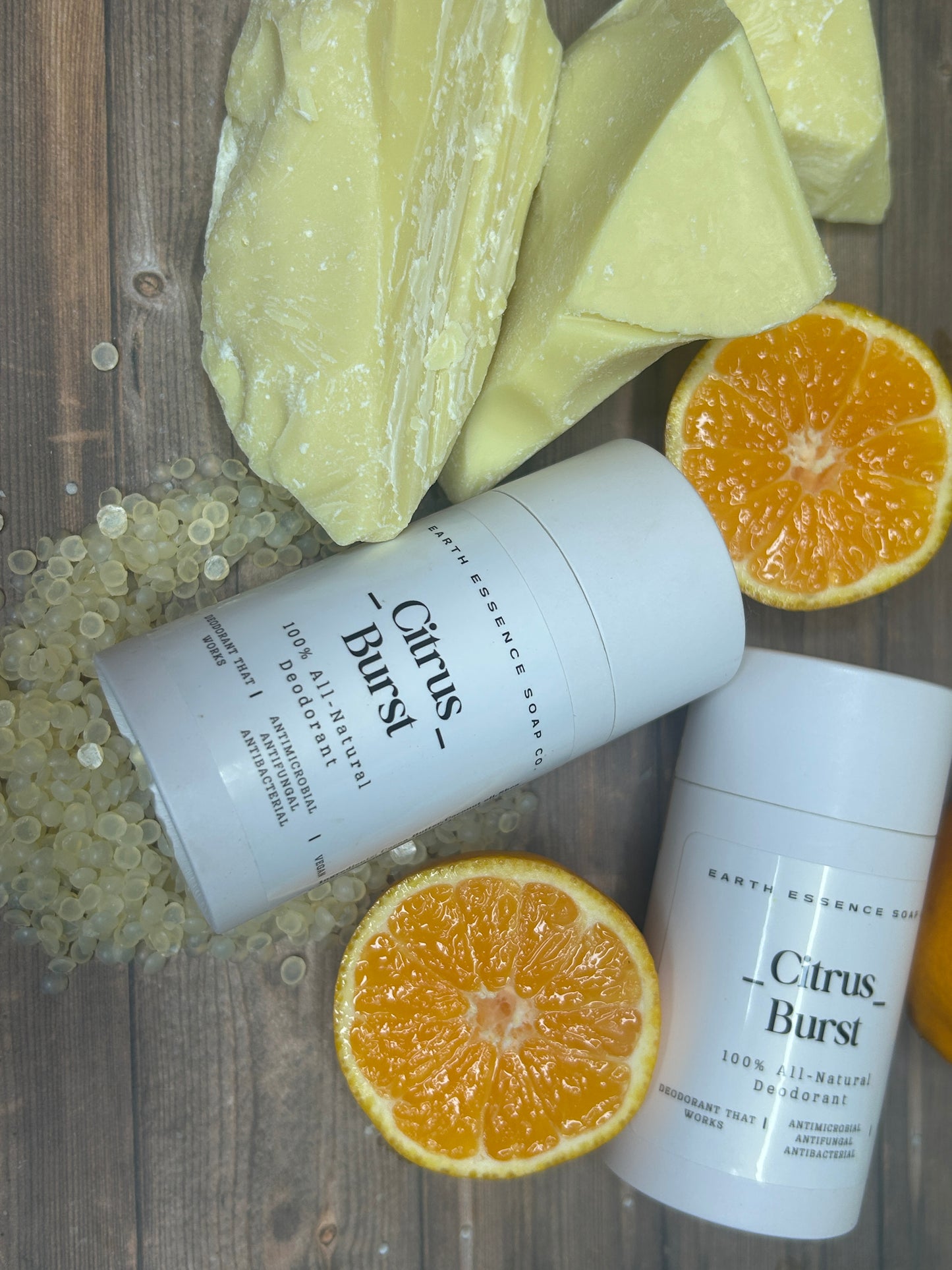 Natural Solid Deodorant, That Works! 3 oz Push Top- Nettle Leaf Infused-Won't Stain-"Sensitive Skin Approved"
