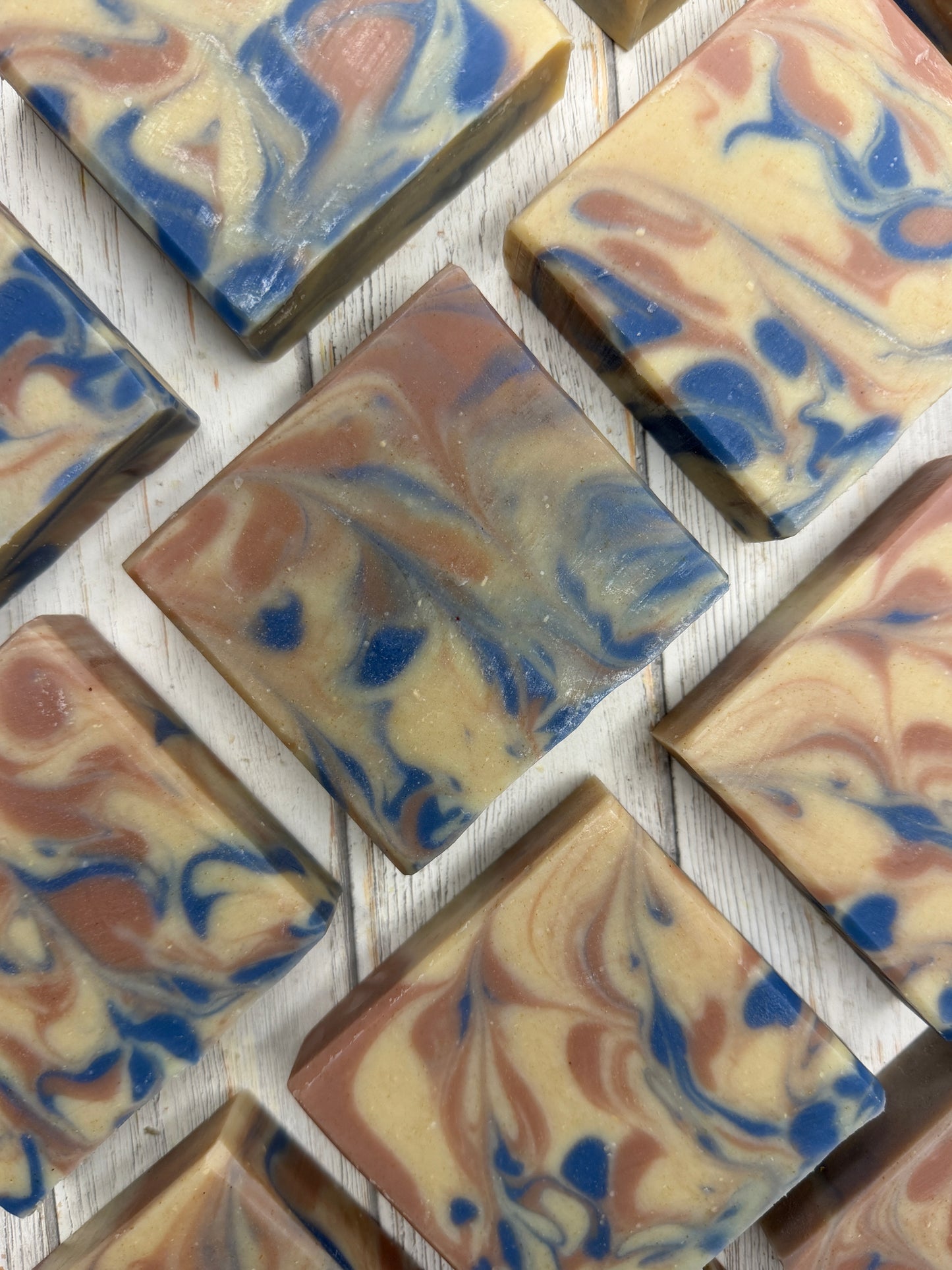 Whimsical Waves Vegan Bar Soap 5oz, Fresh-Uplifting-Citrus, Grit: Fine