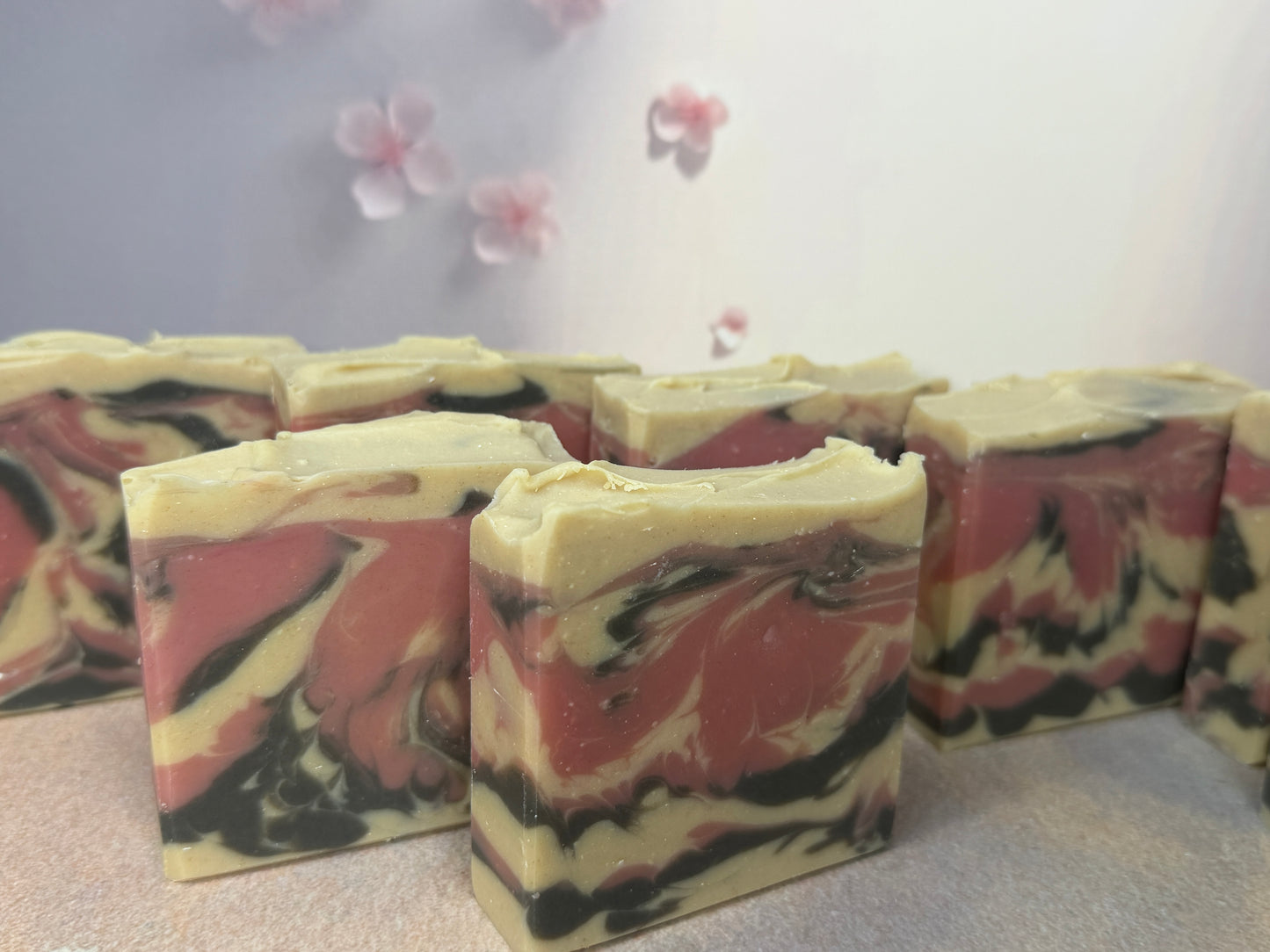 Sakura Silk Goats Milk Soap Natural Fragrance Oil, Rose-Jasmine-Sandalwood, Grit: Fine