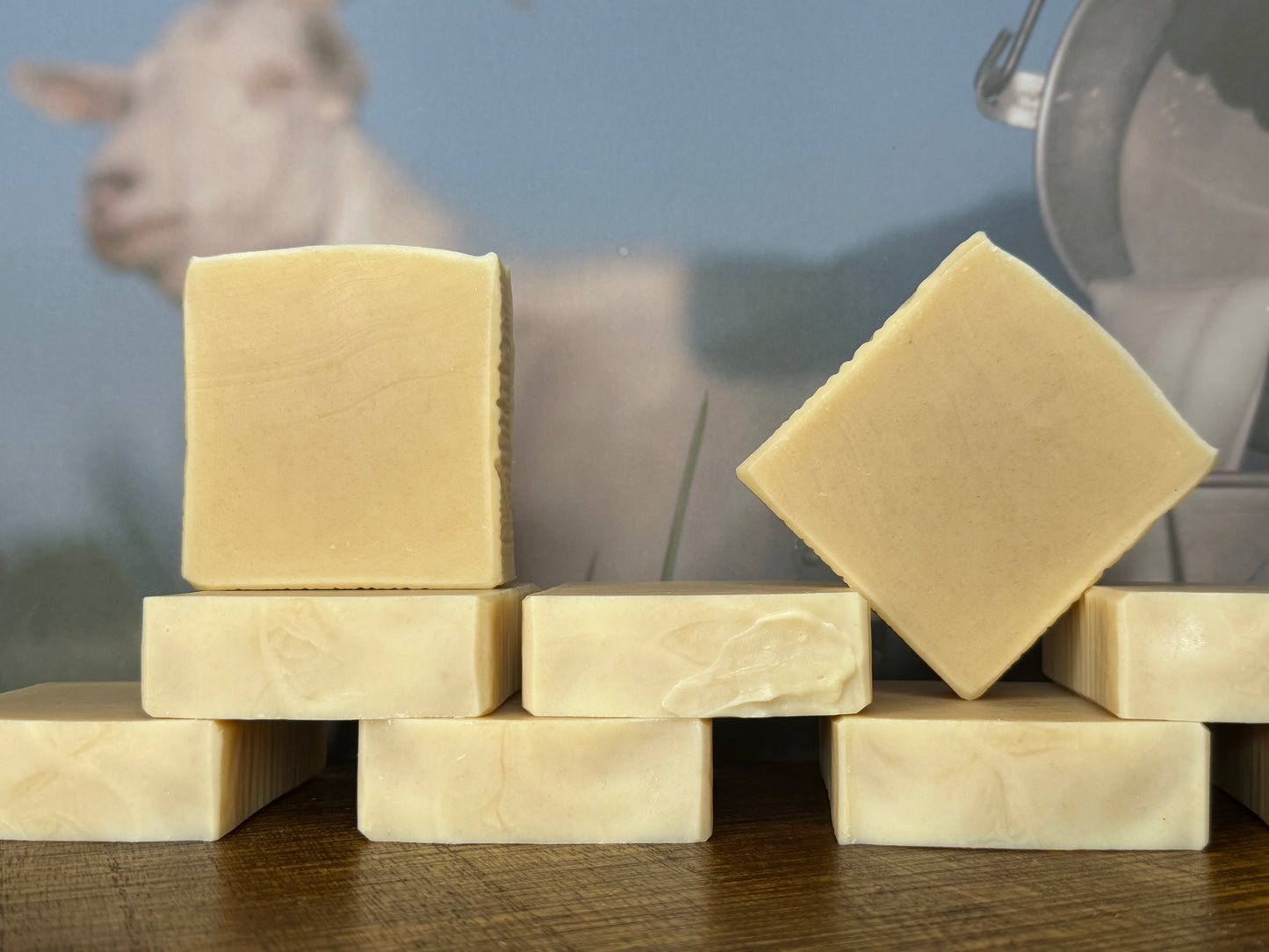 Pure Pastures Tallow & Goat's Milk Soap, Unscented , Grit: Fine