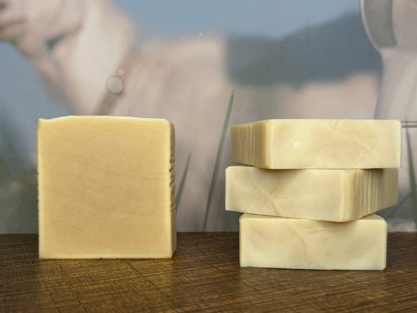 Pure Pastures Tallow & Goat's Milk Soap, Unscented , Grit: Fine