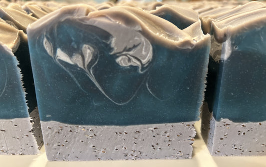 Ocean Breeze Scrub Soap Bar (5oz) – Citrus, Herbal, Grit: Course