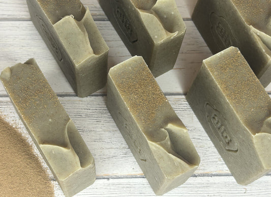 Walnut Wonder Body Soap Scrub 5oz – Evergreen Earthy Musky, Grit: Coarse
