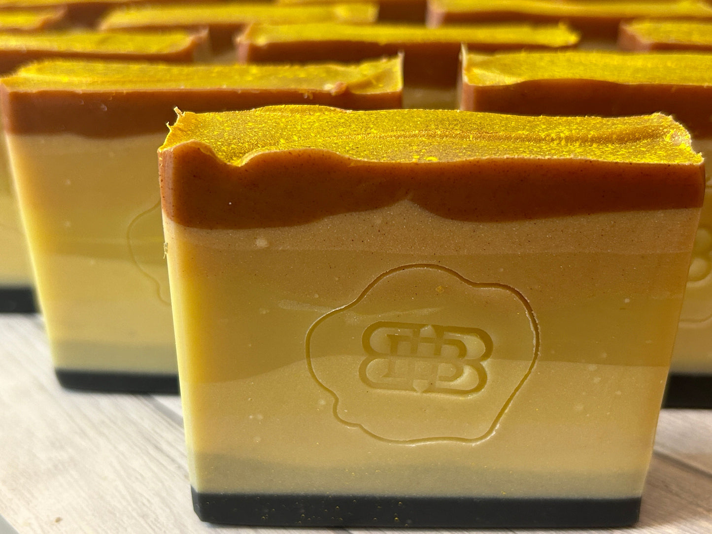 Citrus Sunrise Body Soap 5oz- Citrus Hint of floral, Grit: Fine