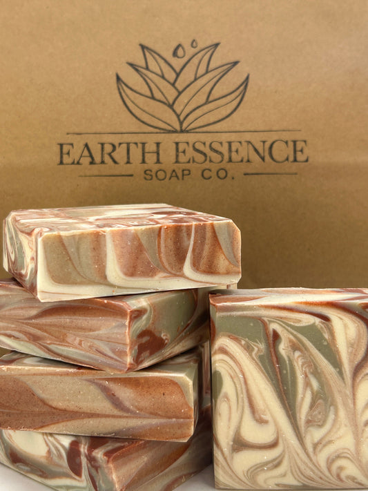 Winter Woods Body Bar Soap 5oz, Evergreen Pine Scents, Grit; Fine