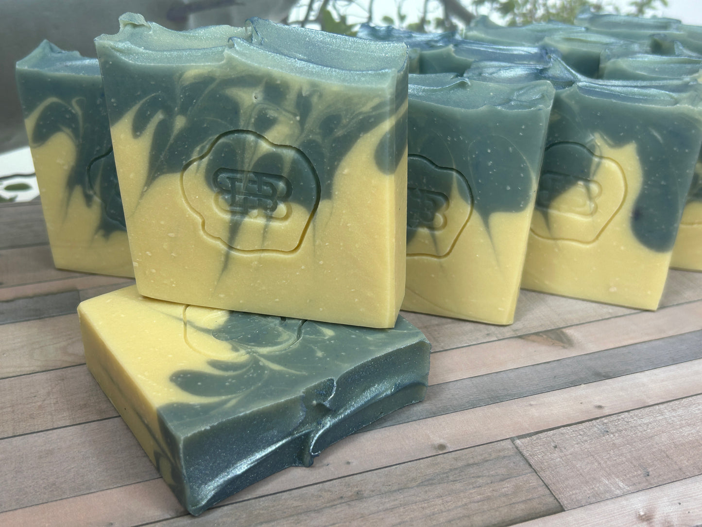 Tropical Wind Body Soap 5oz, Herbaceous Citrus Clean Scent, Grit; Fine