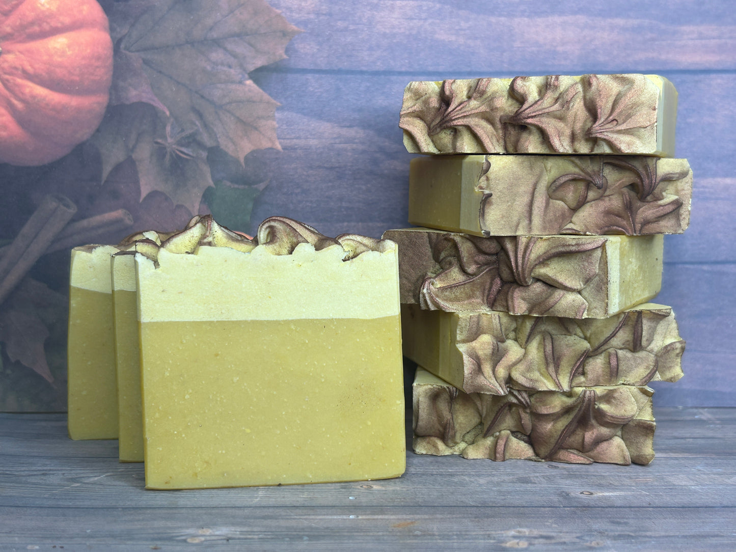Spiced Pumpkin Pie Body Soap 5oz, Sweet Spice, Grit: Fine